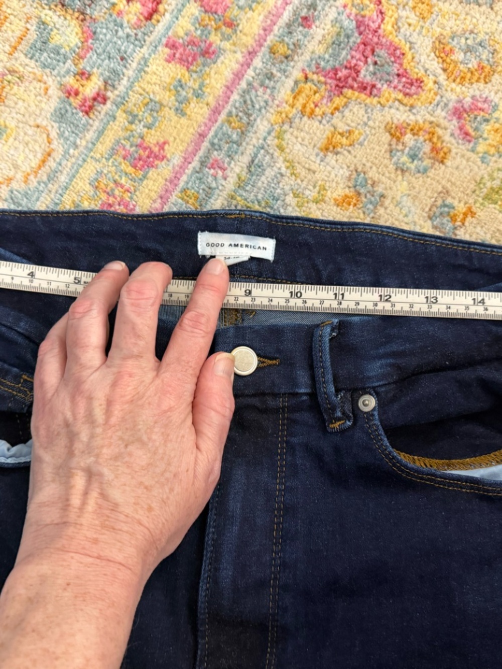 ALWAYS FITS GOOD LEGS SKINNY JEANS 14-18 PLUS LONG 34" inseam - Picture 2 of 4